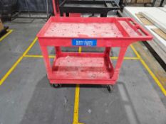 Lot Of (2) Rolling Carts