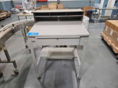 Uline Metal Rolling Desk