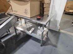 Stainless Steel Preparation Table