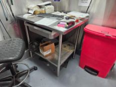 Stainless Steel Prep Table