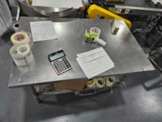 Stainless Steel Preparation Table
