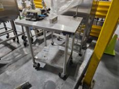 Stainless Steel Cart On Wheels