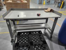Warehouse Table on Casters