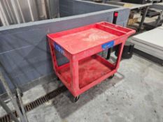 Lot Of (2) Rolling Carts