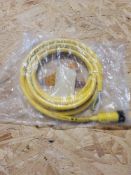 WOODHEAD CONNECTIVITY 103000A01F120 Cord Set, 16 AWG, 600VAC, 600VDC, 13 AMP