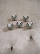 SQUARE D 9001-KA1 LOT OF 5 Contact Block, 1N/O 1N/C, 30MM, 10 AMP, 600 V