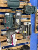 Pallet of MRO Motors (Reliance and Baldor)