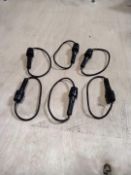 BUSSMAN HMJ LOT OF 6 Fuse Holder, 20A, 14 Gauge