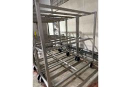 (2) Stainless Steel Racks