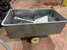 Stainless Steel Cart On Wheels