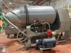 Theile 4000lb Stainless Steel Jacketed Vacuum Tumbler