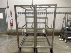 (2) Stainless Steel Racks