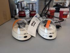 Lot of (2) Four E's Mini Centrifuge