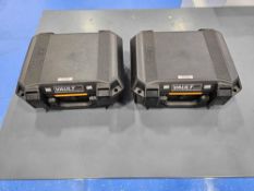 (2) Pelican Vault V200 Cases