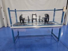 Lot of (2) Tables and (2) Chairs