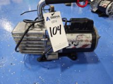 Platinum Deep Vacuum Pump