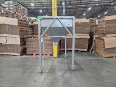 Stainless Steel Hopper on Casters