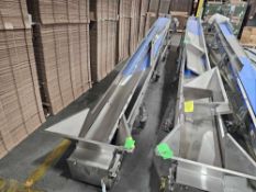 Blue Incline Conveyor