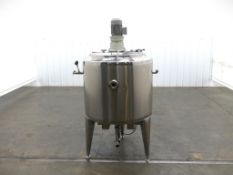 150 Gallons 1 HP Stainless Steel Insulated Mixing Kettle