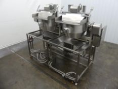 XFD DX-1000 Stainless Steel Dual Tilting Popcorn Kettles