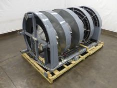 Ryson 1500-400 Declining 2 HP Spiral Elevator Conveyor