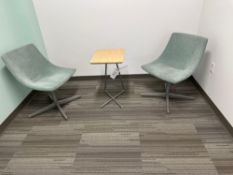 Lot of (2) Chairs and (1) Table