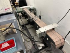 AutocLabe 811 Plastic Mat Top Conveyor with Table Top Attachment