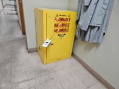 Justrite flammable Liquid storage cabinet