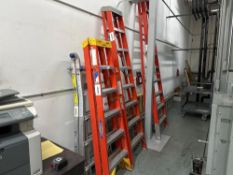 Lot of Miscellaneous Size (4) Ladders