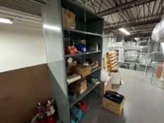 Shelving Unit with Contents Included