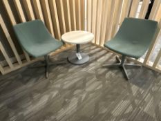 Lot of (2) Chairs and (1) Table