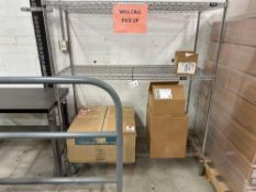 Lot of (1) Shelf and (1) Table