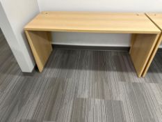 Lot of (4) Desks and (3) Chairs