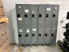 Lot of (2) Sets of Lockers