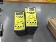 (9) TPI Handheld Digital Multimeters