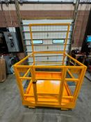 Man basket cage for forklift lift truck