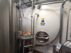 6500 Gallon Raw Brine Storage Tank