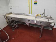 Mat Top Conveyor with Stainless Steel Drain Board