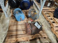 Pallet of 3 Motors