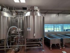 Comat POL060D01 6000 Lt Stainless Steel Maturation Tank