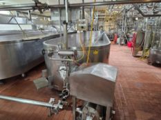 26500 Lb Stainless Steel Curd Cook Vat