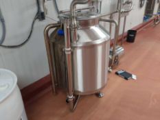 Stainless Steel 500 Liter Single Wall Storage Tank