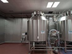 Comat POL060D01 6000 Lt Stainless Steel Maturation Tank