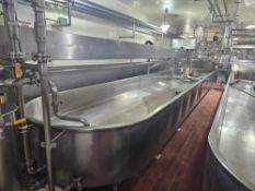 Stainless Steel Stoeltin Curd Finishing Table