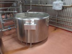 Comat DF10F 96 Liter Insulated Stainless Steel Tank