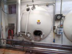 6500 Gallon Raw Whey Storage Tank