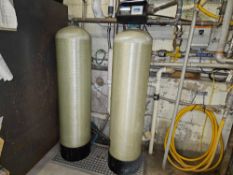 (2) Water Softner Tanks with Polyethylene Inner Shell