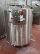 Comat FERM100A 1,000 Liter Insulated Stainless Steel Tank With Paddle Agitation