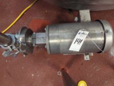 Stainless Steel CentrifugalPump with Baldor Motor