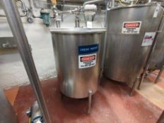 125 Gallon Stainless Steel Flat Bottom Tank
